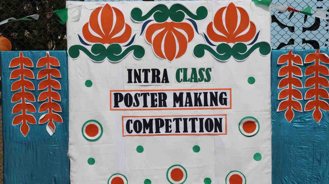 Intra Class Poster Making Competition